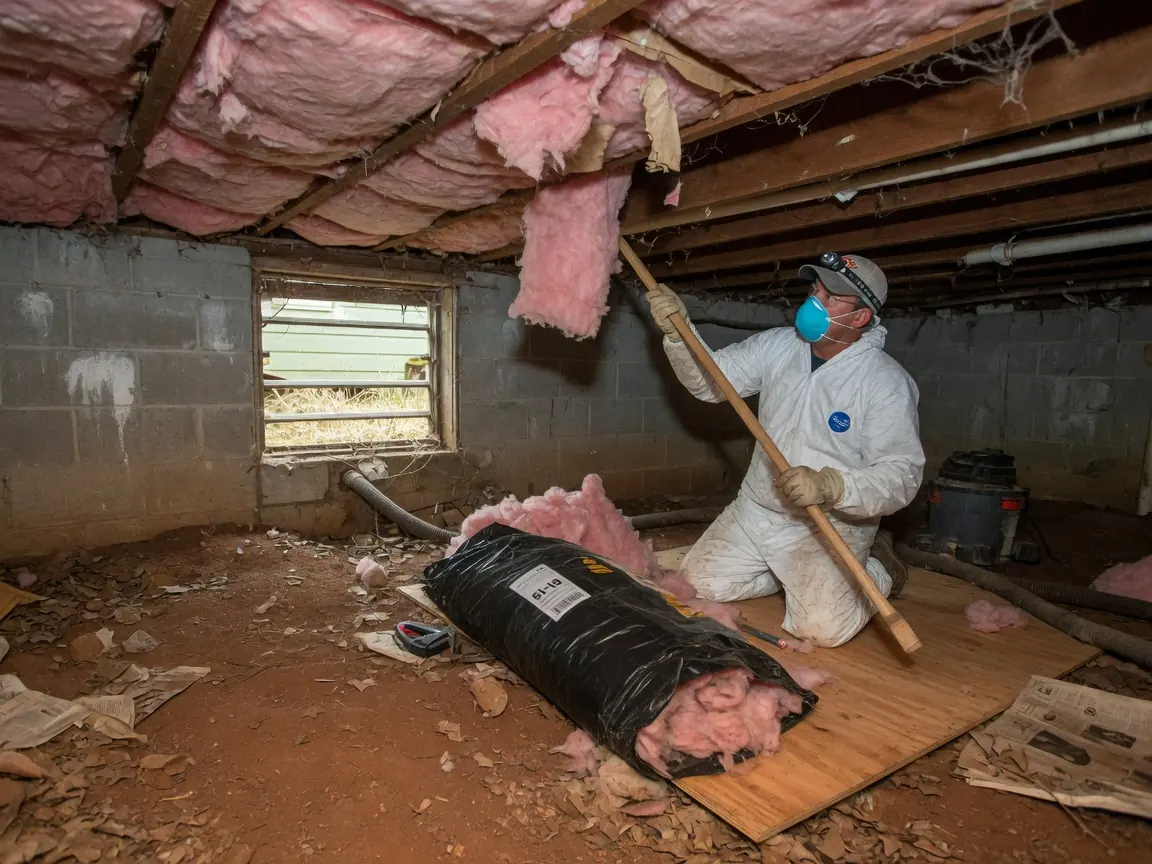 Crawl Space Insulation in Okmulgee